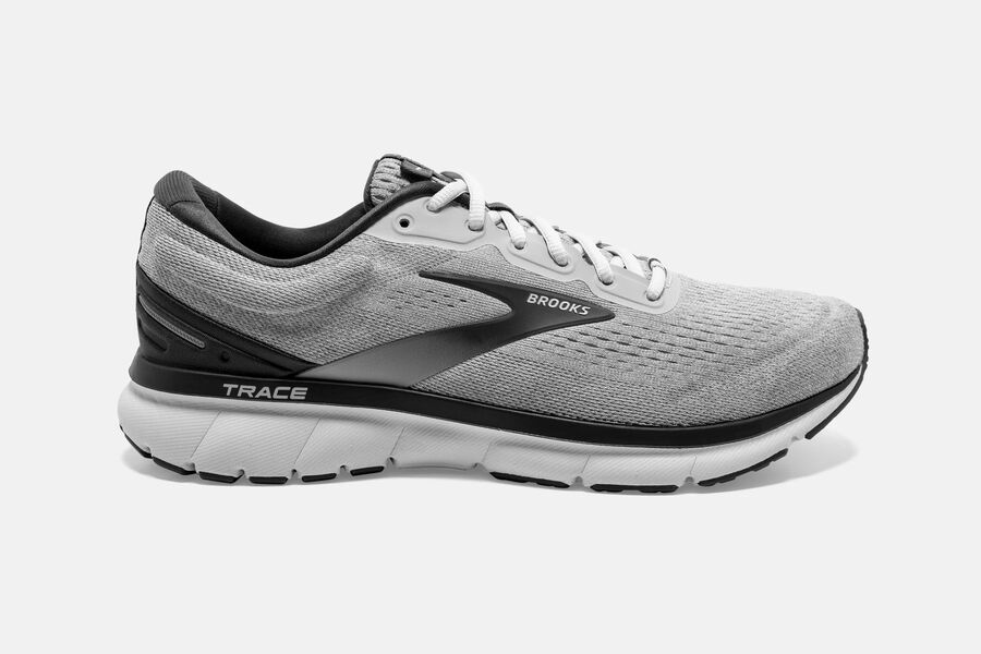 Brooks Israel Trace Road Running Shoes Mens - Grey - GWO-465270